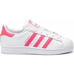 Adidas Junior Superstar - Cloud White/Real Pink/Real Pink