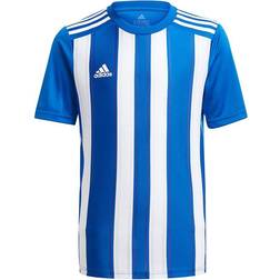 Adidas Kid's Striped 21 Jersey - Team Royal Blue/White