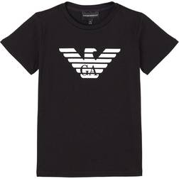 Emporio Armani Logo T-shirt - Black (8N4TN5)