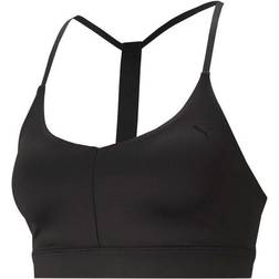 Puma Low Impact Strappy Sports Bra - Black