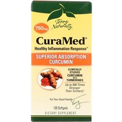 Terry Naturally CuraMed Superior Absorption Curcumin 750 mg 120 Softgels