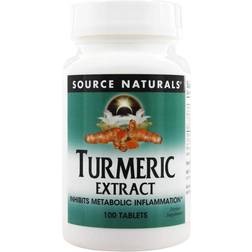 Source Naturals Turmeric Extract 100 Tablets