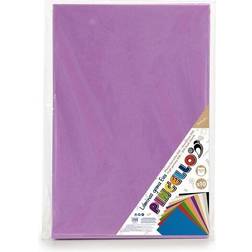 Pincello Lot de 10 Feuilles en Caoutchouc Eva 45x65 cm Lilas