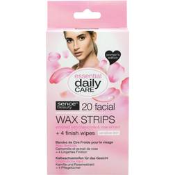 Sencebeauty Facial Wax Strips 20-pak