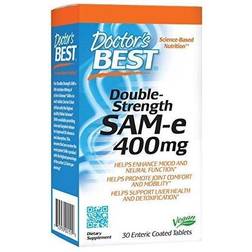 Doctor's Best SAM-e 400mg Double-Strength 30 tablets 30 stk