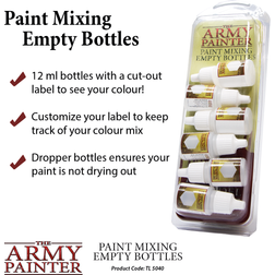 Paint Mixing Empty Bottles