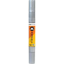Molotow One4All Acrylic Twin Marker 227 Metallic Silver