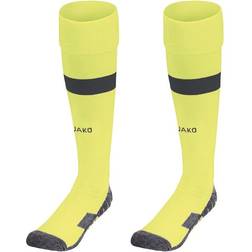 JAKO Boca Socks Men - Bright Yellow/Anthracite