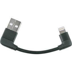 SKS Germany Angled USB A-Lightning 0.1m