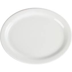 Olympia Whiteware Oval Plat de service 6pcs