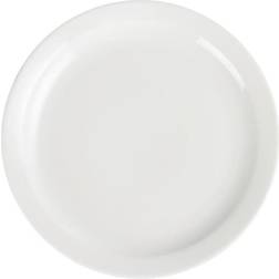 Olympia Whiteware Narrow Rimmed Assiette de Dîner 25cm 12pcs