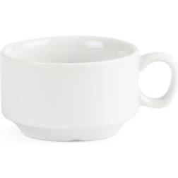 Olympia Whiteware Stacking Tasse à espresso 8.5cl 12pcs