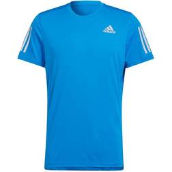 Adidas Own The Run Tee - Blue Rush/Reflective Silver Male