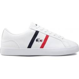 Lacoste Lerond Tricolore M - White/Navy/Red