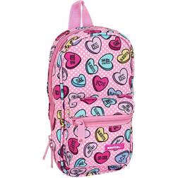Safta Sweet Heart Pink Backpack Pencil Case
