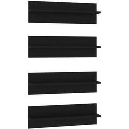 vidaXL - Estantería de Pared 60cm 4pcs