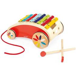 Janod Xylophone Cart for Pulling