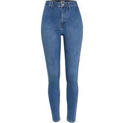 River Island Kaia High Waisted Skinny Jeans - Medium Blue