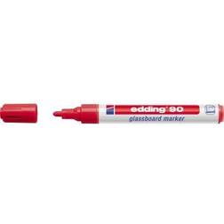 Edding 90 Glassboard Marker 2-3mm Red