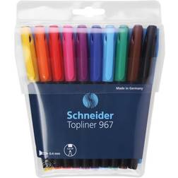 Schneider topliner 967 fineliner 0,4mm 10 stk