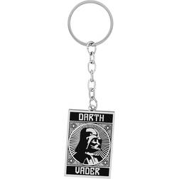 Star Wars Darth Vader Keychain - Silver/Black