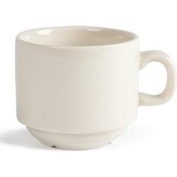 Olympia Ivory Stacking Tasse à thé 20.6cl 12pcs