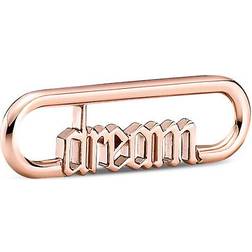 Pandora ME Styling Dream Word Link Charm - Rose Gold