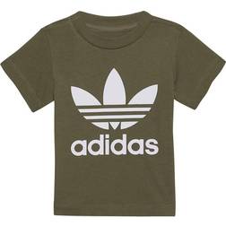 Adidas Trefoil Tee Gros Logo - T-shirt Manches Courtes