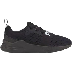 Puma Kid's Wired Run - Black/White