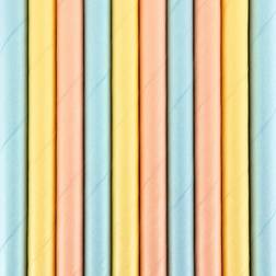 PartyDeco Straws Summer Time 10-pack