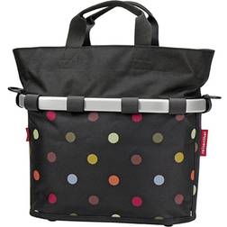 Klickfix Bolsa Delantera Reisenthel 34x31x17.5 Negro/puntitos