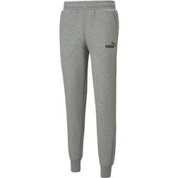 Puma Ess Logo Pants Fl Cl Medium Gray Heather Male