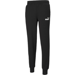 Puma Ess Logo Pants - Zwart/Wit