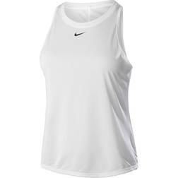 Nike Dri-FIT One Standard Fit Tank Top Women - White/Black