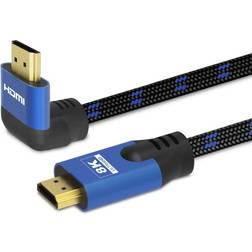 Savio Angle 8K High Speed HDMI with Ethernet HDMI-HDMI 3m