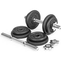 Gymstick Adjustable Dumbbell Set 2x10kg