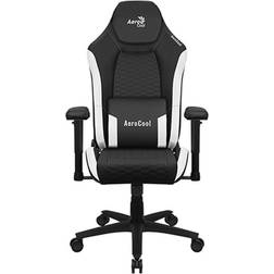 AeroCool Crown XL Gaming Chair - Black/White