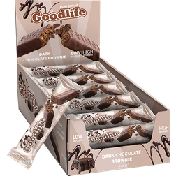 Goodlife Low Sugar Dark Chocolate Brownie 50g 15 stk