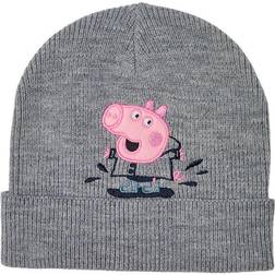 Name It George Pig Beanie - Grey/Grey Melange (13191890)