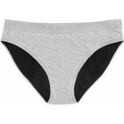 Platanomelón Kiwitas Classic Sporty Period Panties - Grey