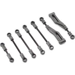 FTX Surge Front Upper, Steerin G, Rr Upper & Servo Link Set