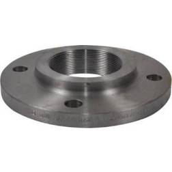 Indura Sort gevind flange med huller, ᴿᵖ2"