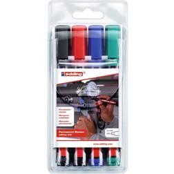 Edding 300 Permanent Marker 1.5-3mm 4-pack