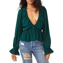 Free People Daia Top - Garden Gem