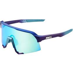 100% Gafas S3 - Matte Metallic Into the Fade Azul Topacio