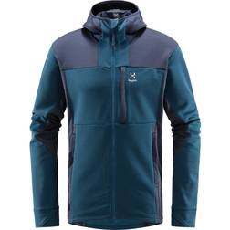 Haglöfs Vassi Mid Hoodie - Dark Ocean/Tarn Blue