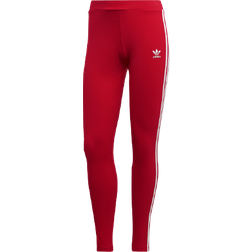 adidas Women's Originals Adicolor Classics 3-Stripes Leggings - Vivid Red