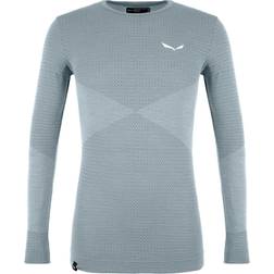 Salewa Zebru Responsive Long Sleeve T-shirt Men - Flint Stone