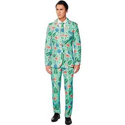 OppoSuits Suitmeister Tropical Flamingo Costume