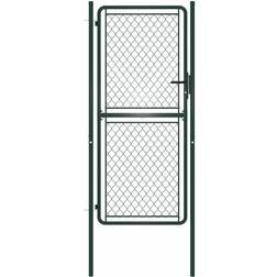 vidaXL Garden Gate Steel 100x225cm